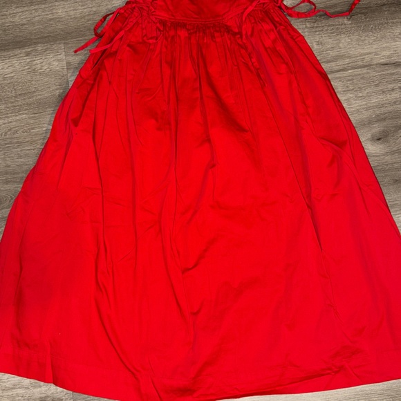Damson Madder Red Angelina Midi Dress - Picture 14 of 16
